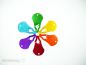 Mobile Preview: Tick Key Zeckenentferner - 6 Stück in allen Farben des Regenbogens